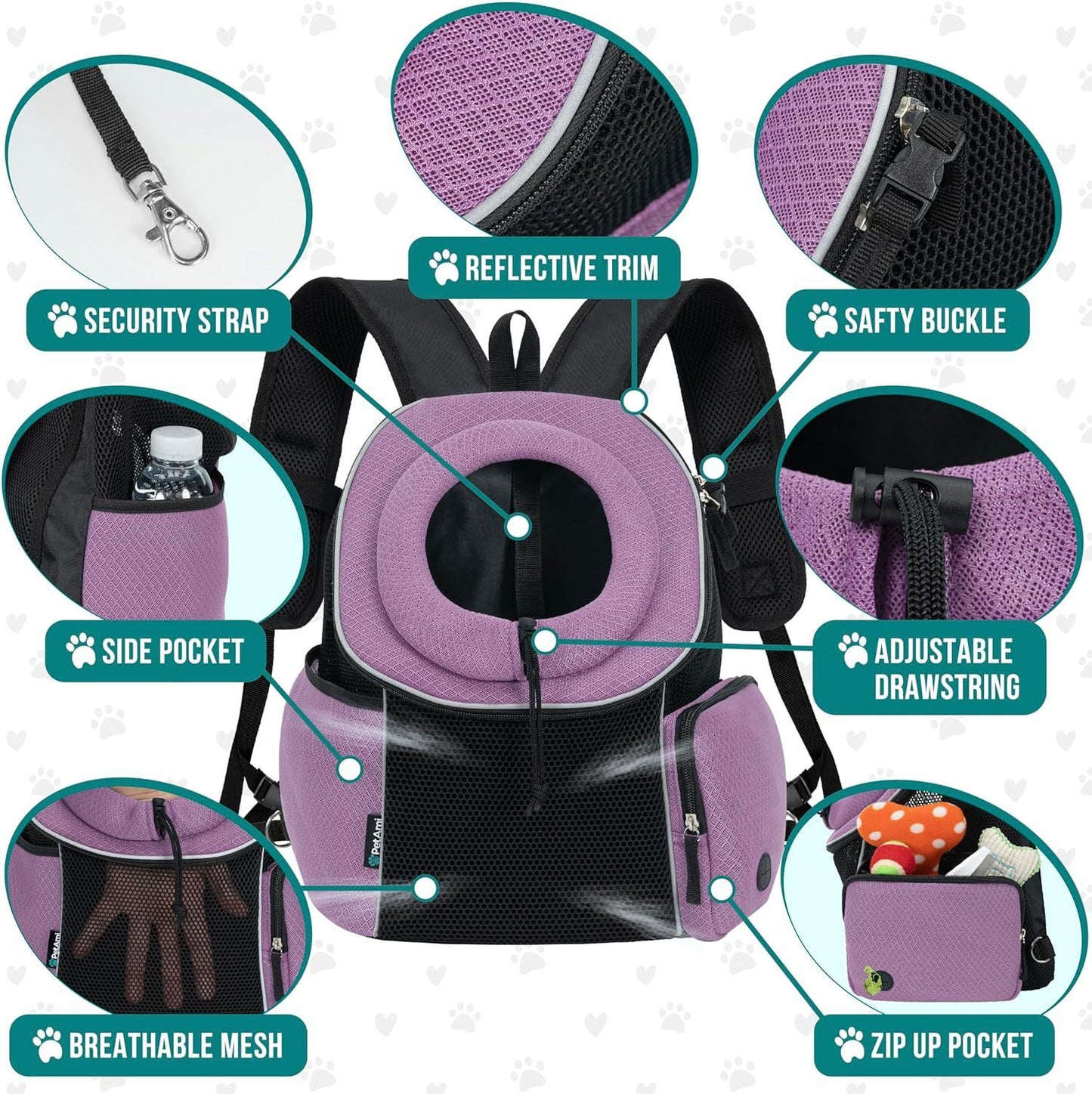 Pet Dog Carrier Bag Carrier For Dogs Backpack Portable Travel Breathable Dog Bag Outdoor Dog Carrier Bag Pet Carrying Supplies - My Store