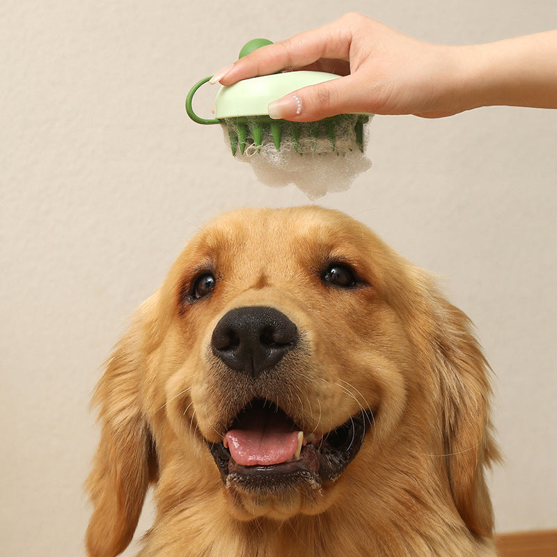 Soft Silicone Pets Hair Remover Comb Handheld Bath Shower Hair Shampoo Massage Brush For Dogs Cats Cleaning Tools Pet Products - My Store