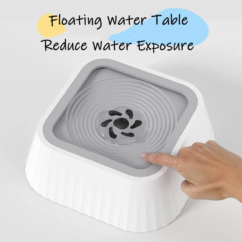 Pets Dog Cat Bowl Floating Bowl Water Drinker Not Wet Mouth Splash Water Portable Dog Bowl Not Sprinkler Pet Drinking Bowl Cup Pet Products - My Store