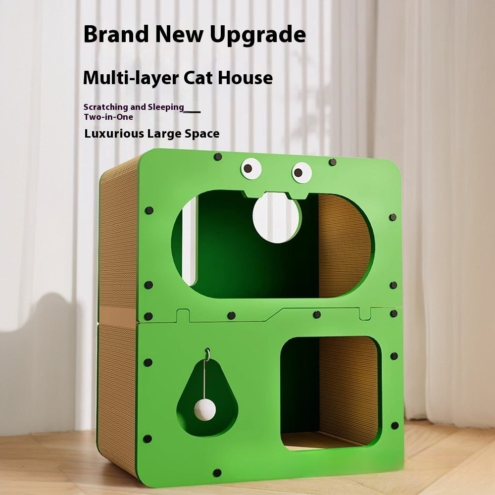 Wear-resistant Non-chip Cat Scratching Board Four Seasons Universal Cat Nest - My Store