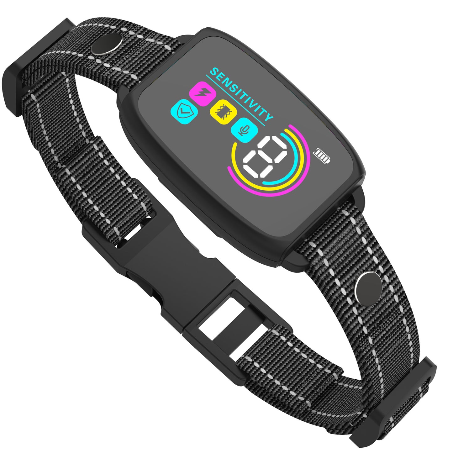 Smart Automatic Anti Barking Dog Collar Rechargeable Bark Stopper Stop Barking HD Digital Display IP67 Waterproof Collar For Dogs Pet Products - My Store