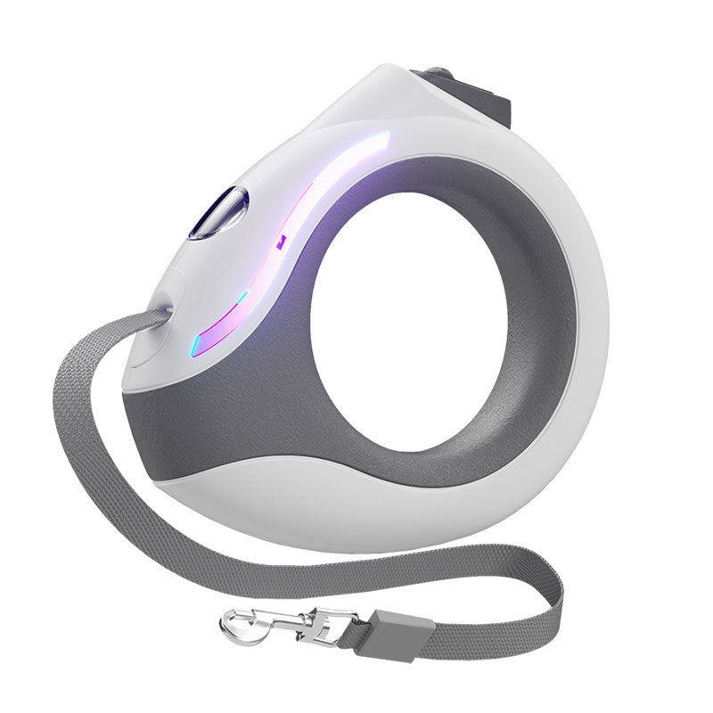 New Dog Traction Rope LED Night Lighting Automatic Retractable Leash Pet Supplies - My Store