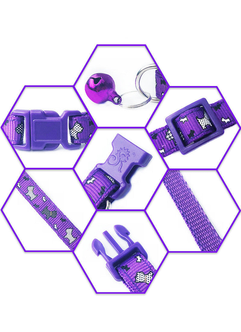 Patch Bell Collar Pet Dog Cat Collar - My Store