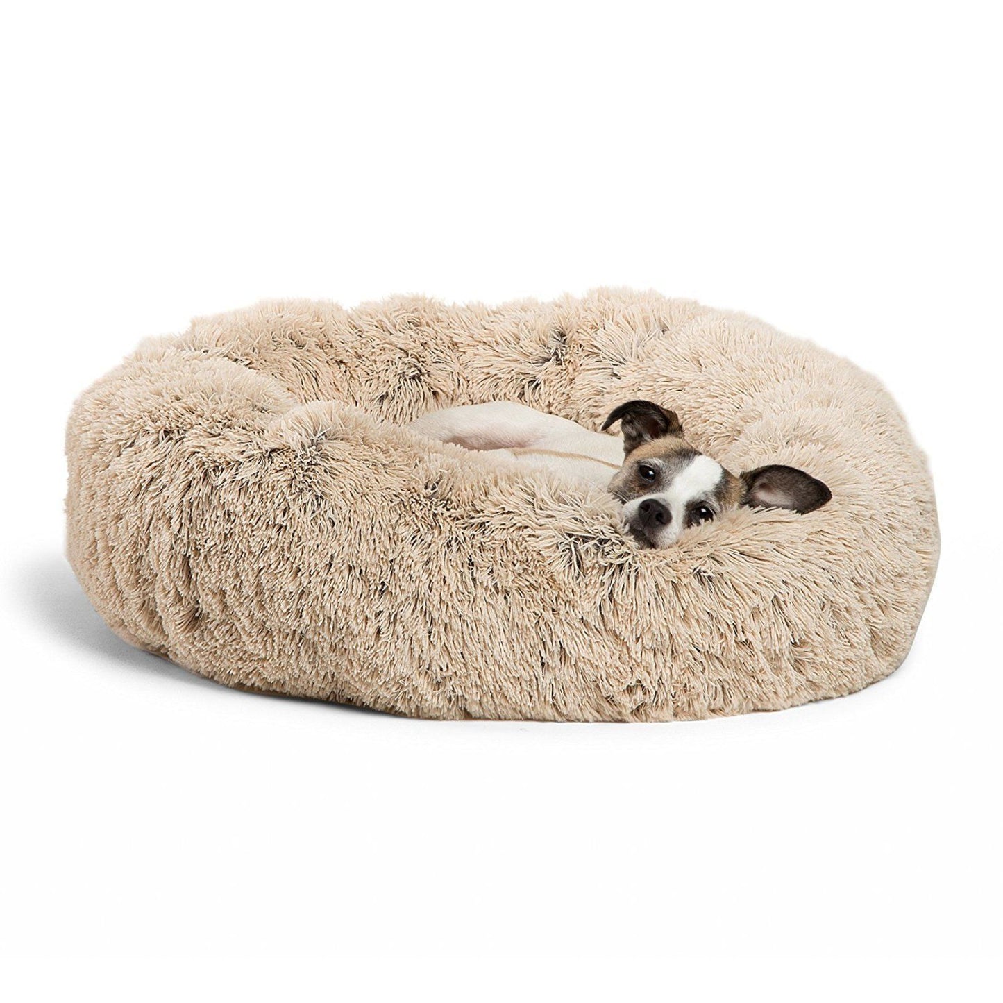 Dog Beds For Small Dogs Round Plush Cat Litter Kennel Pet Nest Mat Puppy Beds - My Store