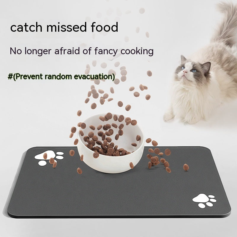 Pet Feeding Mat Dogs And Cats Placemat Washable And Reusable Dog Training Absorbent Urine Pad Quick-drying - My Store