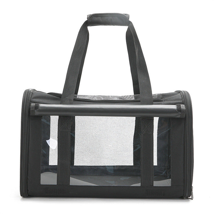 Outdoor Portable Pet Bag Transparent Breathable Foldable Pet Bag - My Store