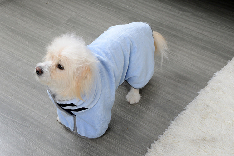 Quick-drying Pet Absorbent Towel Dog Bathrobe Pet Dog Bath Towel For Dogs Cats Microfiber Absorbent Pet Drying Towel Pet Supplies Pet Products - My Store