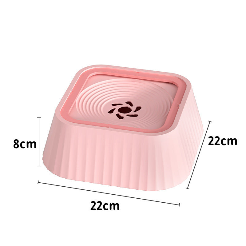 Pets Dog Cat Bowl Floating Bowl Water Drinker Not Wet Mouth Splash Water Portable Dog Bowl Not Sprinkler Pet Drinking Bowl Cup Pet Products - My Store