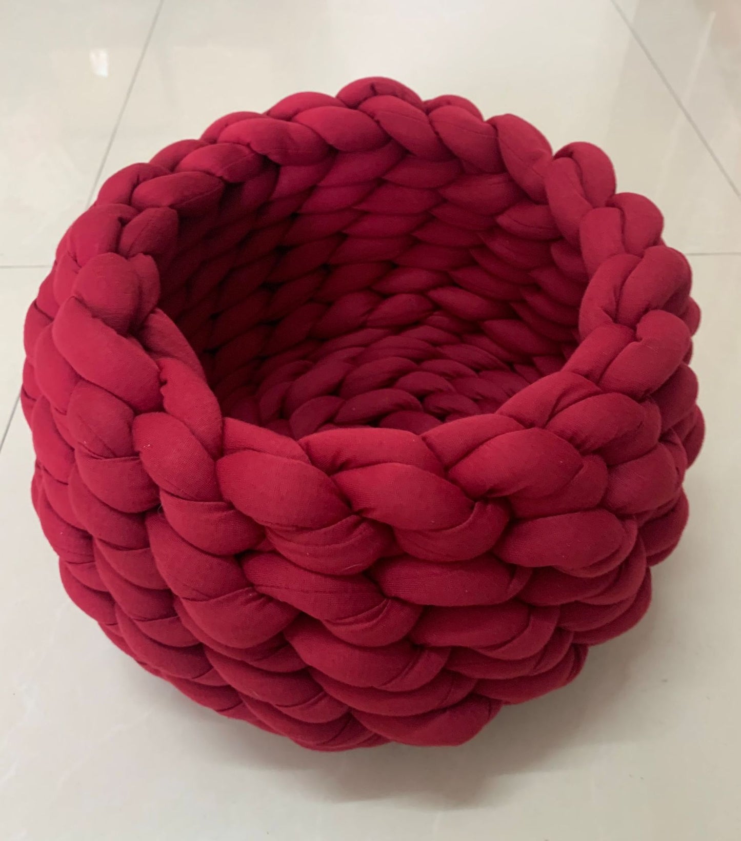 Cat House Cushion Soft Long Plush Warm Pet Mat Cute Kennel Cat Sleeping Basket Bed Round Fluffy Comfortable Touch Pet Products - My Store
