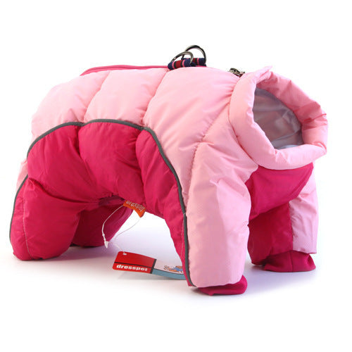 Pet Dog Winter Clothes Thick Warm Down Jacket Teddy Cotton Coat - My Store