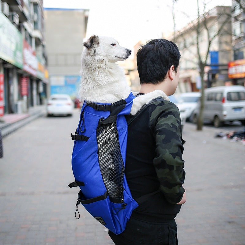 Pet Dog Carrier Bag Carrier For Dogs Backpack Out Double Shoulder Portable Travel Backpack Outdoor Dog Carrier Bag Travel - My Store