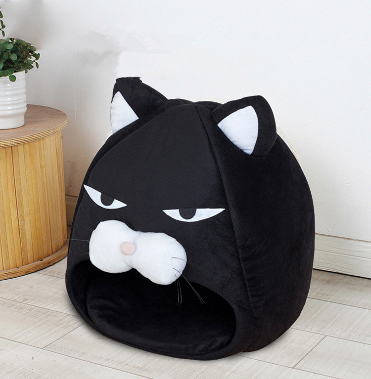Cat House Bed Cat Litter Mat Sleeping Nest Pet Bed - My Store