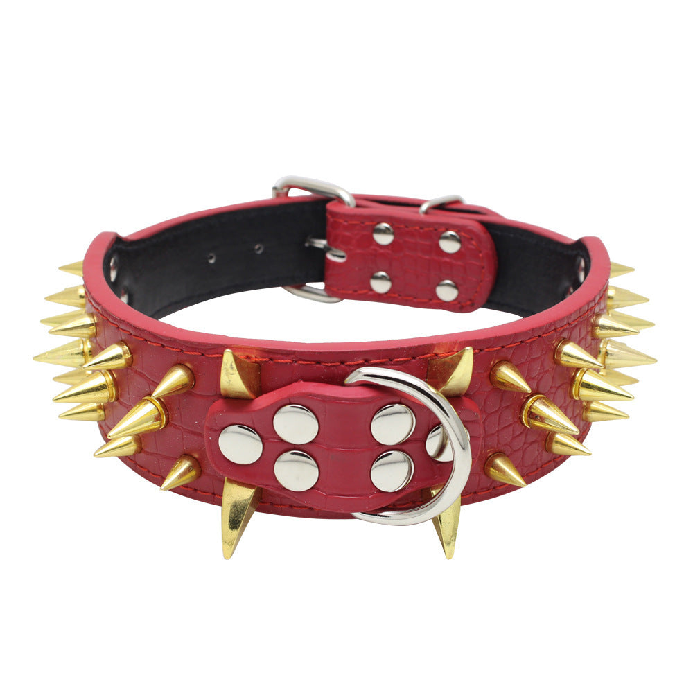 Large Explosion-Proof Rivet Bite-Proof Pet Collar - My Store