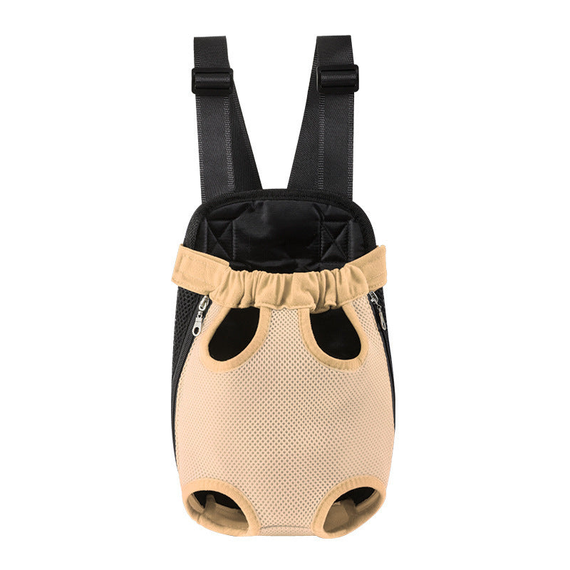 Pet Dog Carrier Backpack For Small Dogs Breathable Portable Dog Bag Adjustable Dog Front Carrier For Hiking Camping Traveling - My Store