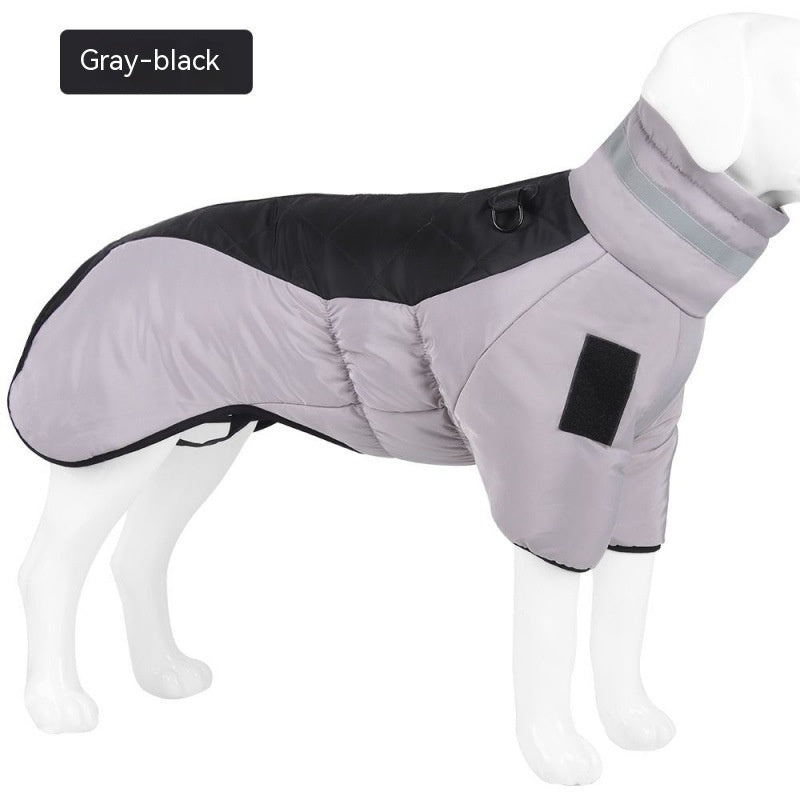 New Winter Dog Coat Waterproof Pet Clothes For Medum Large Dogs Warm Thicken Dog Vest Custome Labrador Jacket - My Store