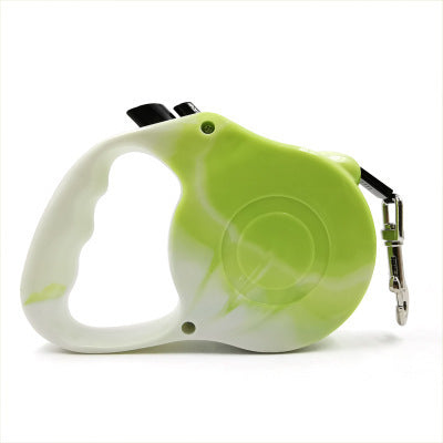 Pet Dog Automatic Retractable Leash Bone Printing - My Store