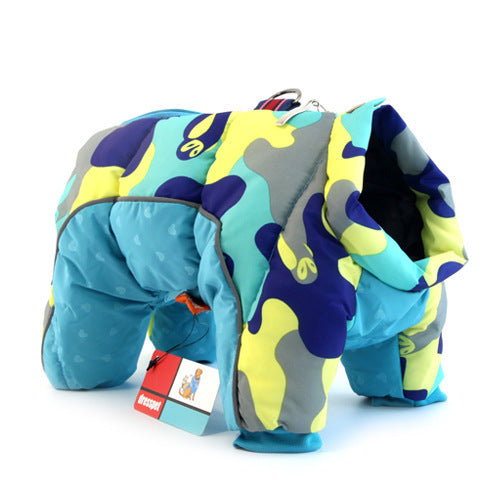 Pet Dog Winter Clothes Thick Warm Down Jacket Teddy Cotton Coat - My Store