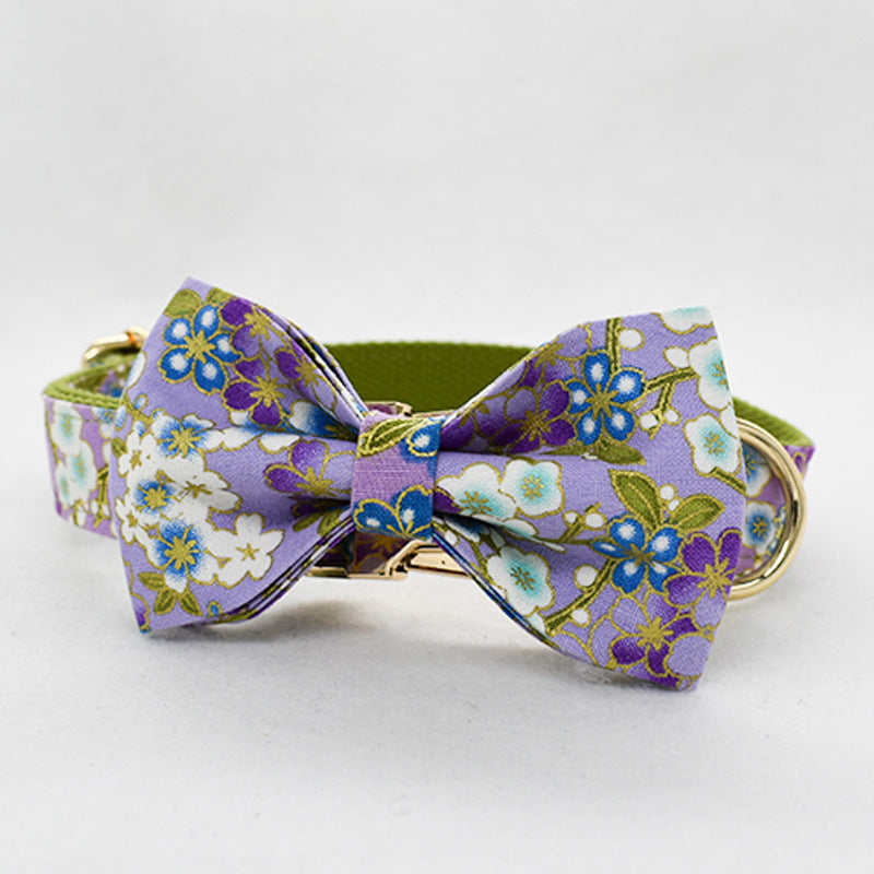 Purple Zephyr Collar Dog Leash Pet - My Store