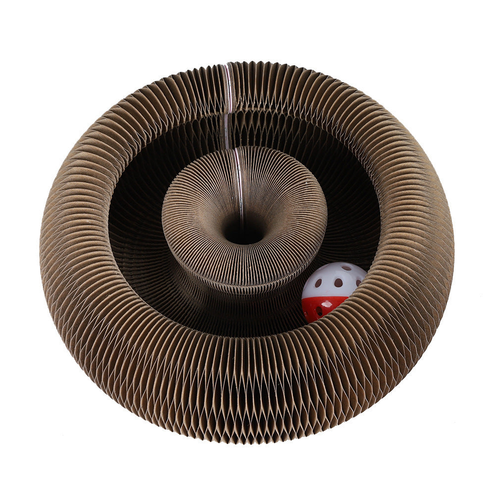 Pet Magnetic Folding Organ Toy Cat Scratch Board - My Store