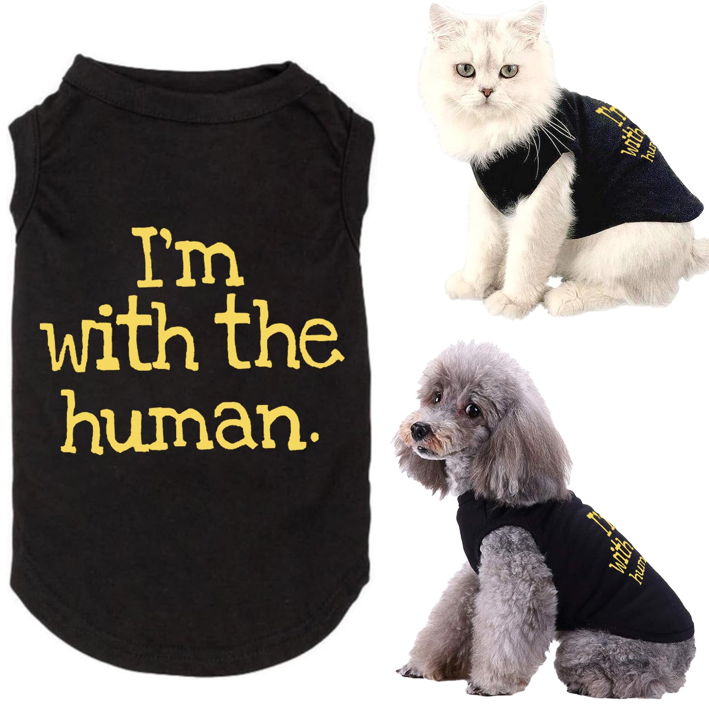 Cat Clothes Breathable Cute Summer Thin Poodle Cartoon Pet Vest - My Store