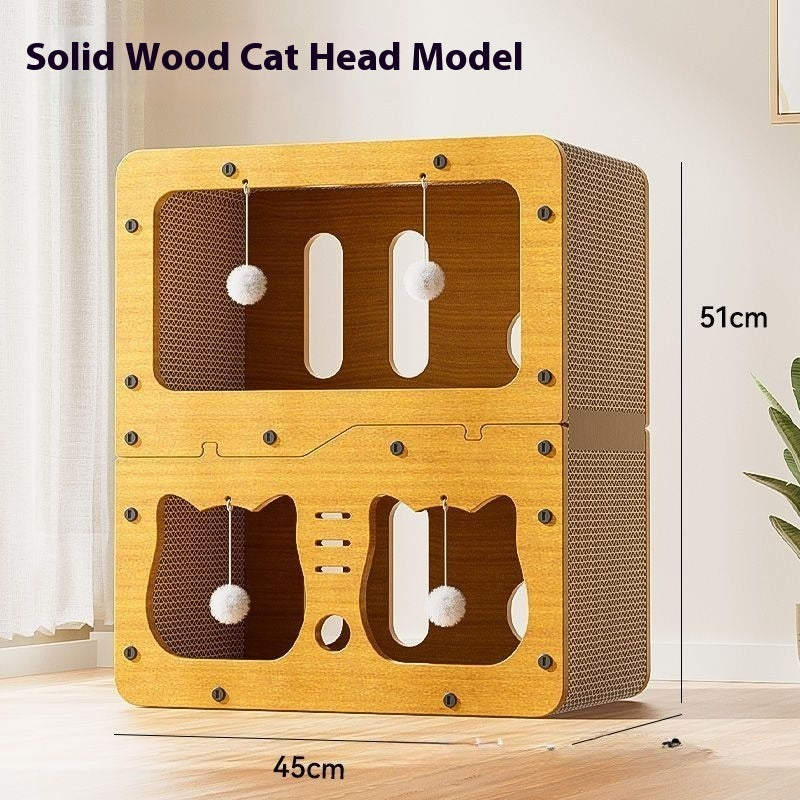 Wear-resistant Non-chip Cat Scratching Board Four Seasons Universal Cat Nest - My Store