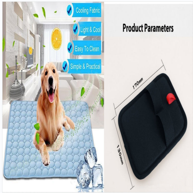 Pet Dog Cat Ice Silk Cold Nest Pad For Cooling In Summer - My Store