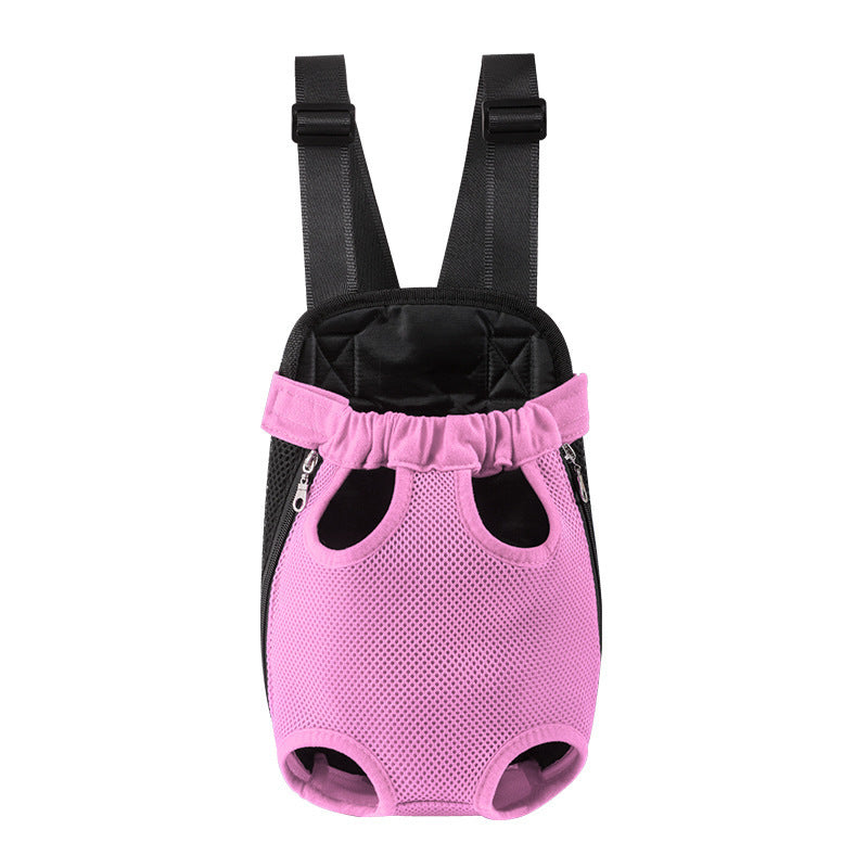Pet Dog Carrier Backpack For Small Dogs Breathable Portable Dog Bag Adjustable Dog Front Carrier For Hiking Camping Traveling - My Store