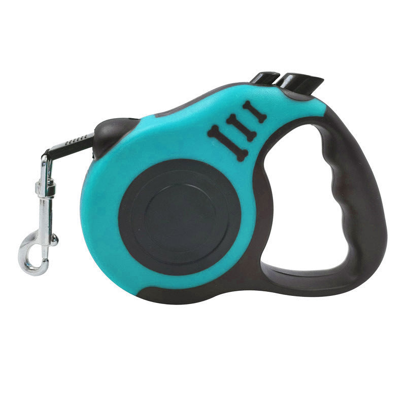Pet Dog Automatic Retractable Leash Bone Printing - My Store