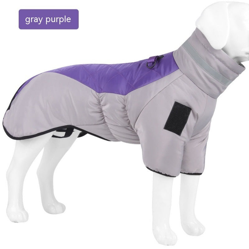 New Winter Dog Coat Waterproof Pet Clothes For Medum Large Dogs Warm Thicken Dog Vest Custome Labrador Jacket - My Store