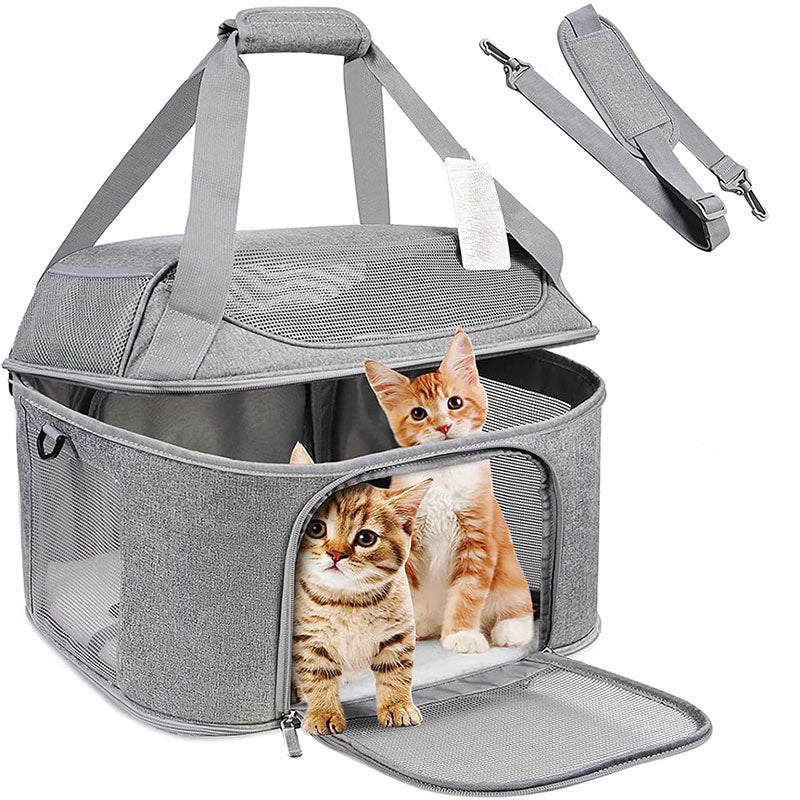 Dog Backpack Breathable Pet Portable Carrier Bag Travel Transport Bag For Small Dogs And Cats Outgoing - My Store