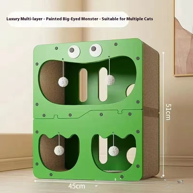 Wear-resistant Non-chip Cat Scratching Board Four Seasons Universal Cat Nest - My Store
