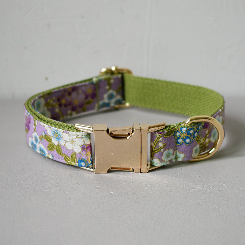 Purple Zephyr Collar Dog Leash Pet - My Store