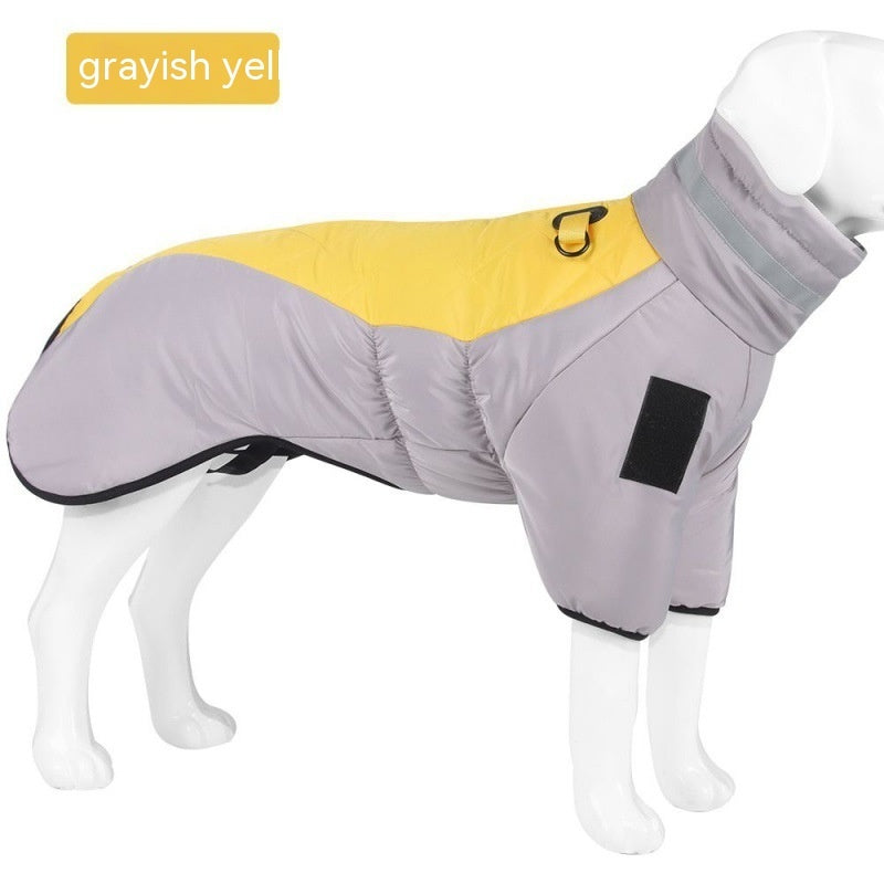 New Winter Dog Coat Waterproof Pet Clothes For Medum Large Dogs Warm Thicken Dog Vest Custome Labrador Jacket - My Store