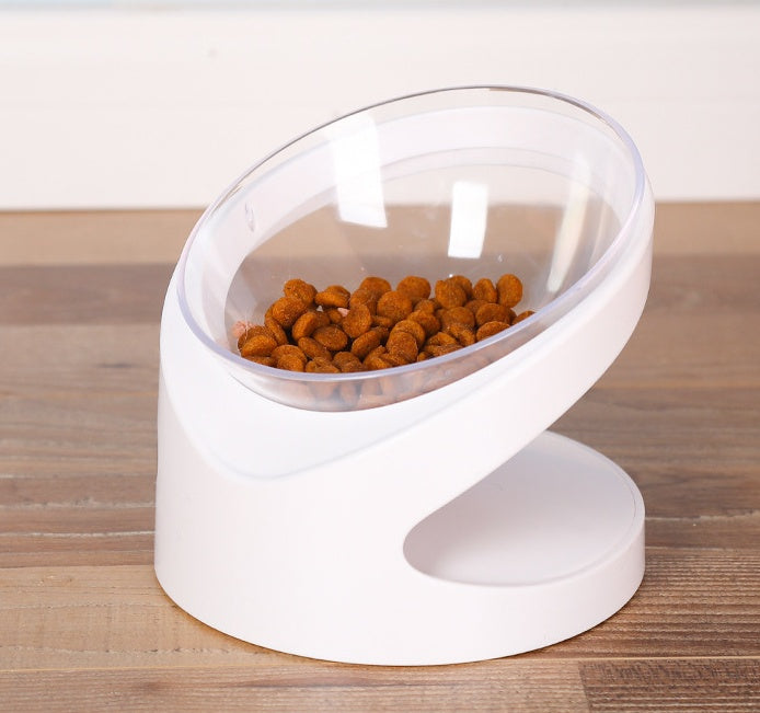 Cat Bowl Pet Diagonal Mouth To Protect Cervical Vertebra Pet Food Basin - My Store