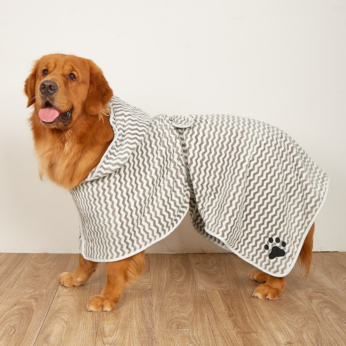 Pet Dogs And Cats Microfiber Bathrobe Towel - My Store