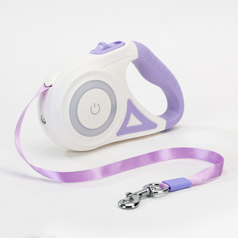 Dog Leash Retractable Leash And Dog Collar Spotlight Automatic Pet Dog Cat Traction Rope For Small Medium Dogs Pet Product - My Store