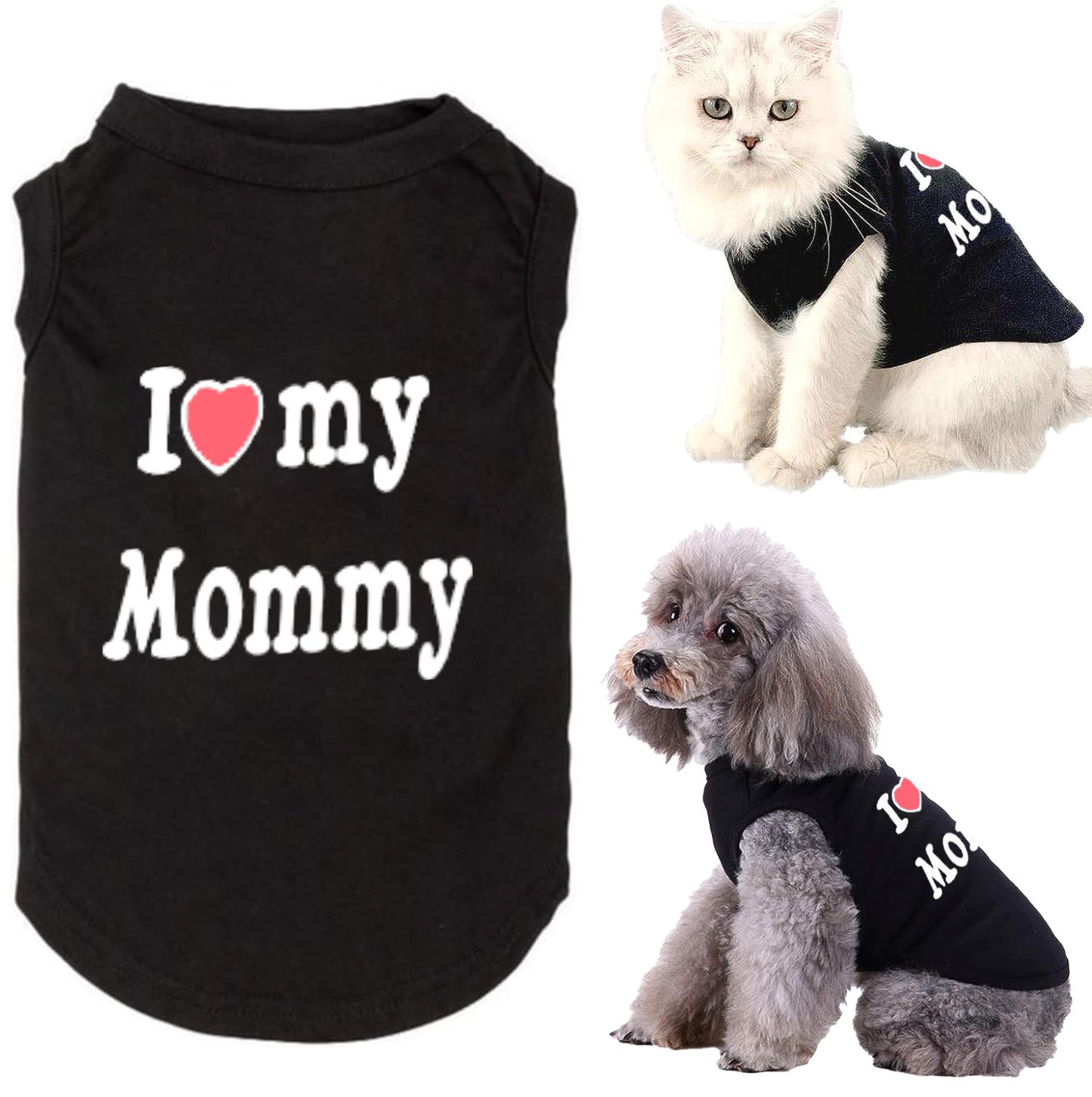 Cat Clothes Breathable Cute Summer Thin Poodle Cartoon Pet Vest - My Store