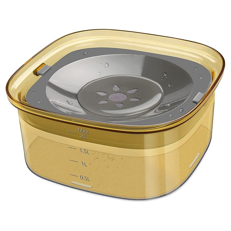 Pet Dog Floating Water Bowl Splash-proof Not Wet Mouth - My Store