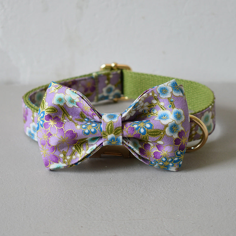 Purple Zephyr Collar Dog Leash Pet - My Store