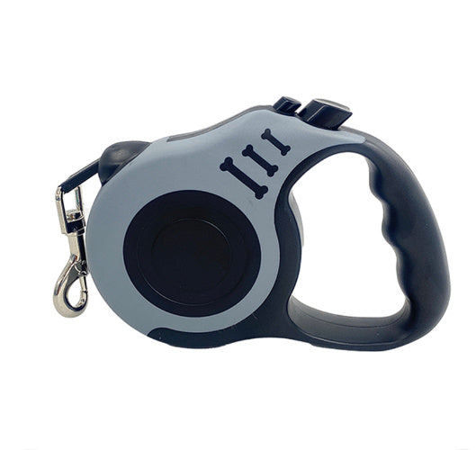 Pet Dog Automatic Retractable Leash Bone Printing - My Store
