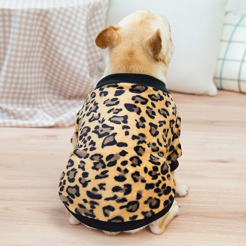 New Pet Dog Clothes Bullfighting Fluffy Jacket Jarre Aero Bull Winter Clothing - My Store