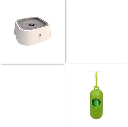 Non-wet Mouth Dog Bowl, Floating Bowl, Anti-overturning - My Store