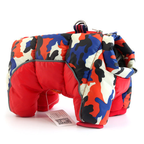 Pet Dog Winter Clothes Thick Warm Down Jacket Teddy Cotton Coat - My Store