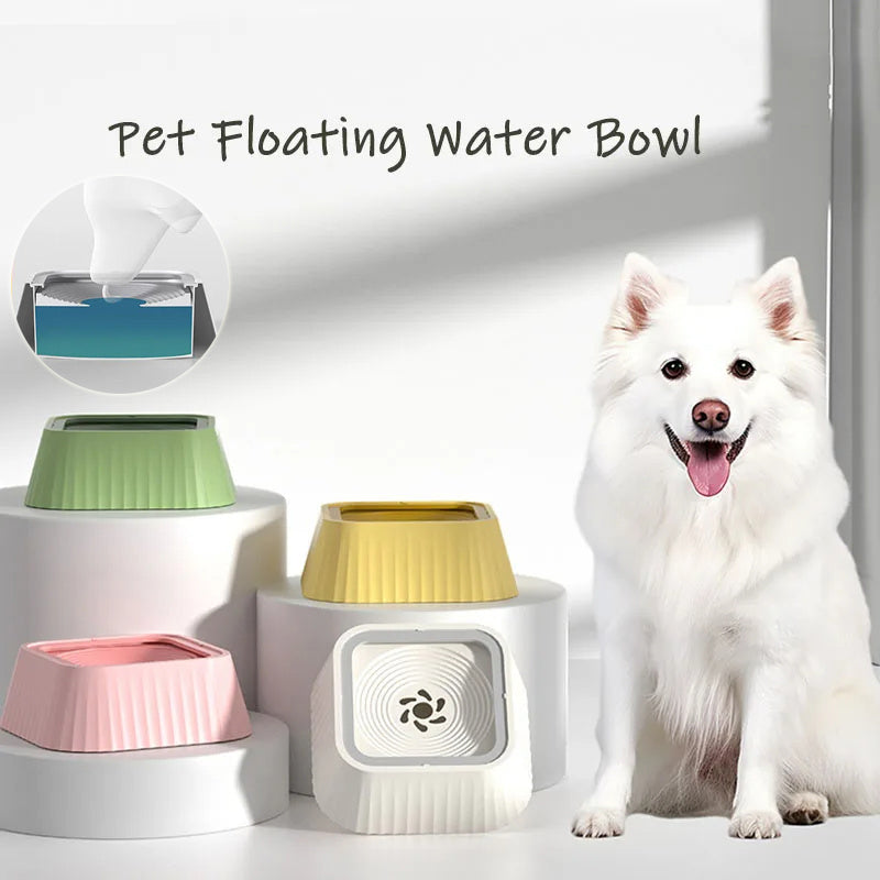 Pets Dog Cat Bowl Floating Bowl Water Drinker Not Wet Mouth Splash Water Portable Dog Bowl Not Sprinkler Pet Drinking Bowl Cup Pet Products - My Store