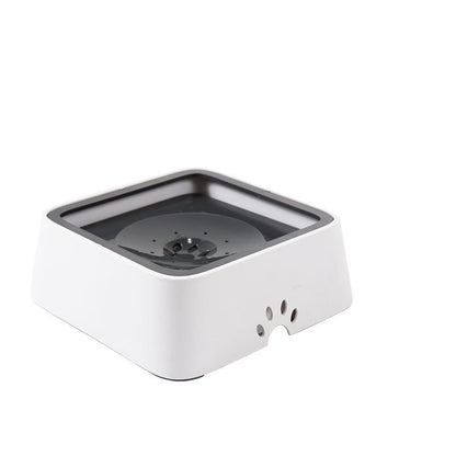 2L Cat And Dog Basin With Floating Bowl Anti-overflow Slow Water Inlet Distributor - My Store