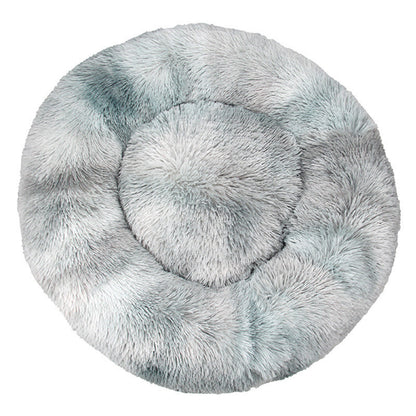 Pet Cat Supplies Round Plush Cat Litter Kennel Dog Mat To Keep Warm In Winter - My Store