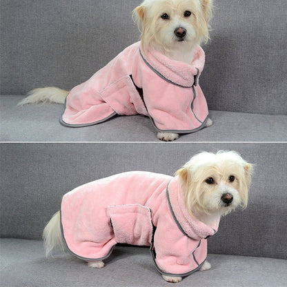 Quick-drying Pet Absorbent Towel Dog Bathrobe Pet Dog Bath Towel For Dogs Cats Microfiber Absorbent Pet Drying Towel Pet Supplies Pet Products - My Store