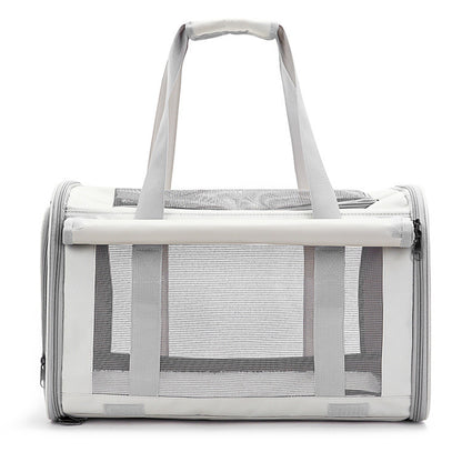 Outdoor Portable Pet Bag Transparent Breathable Foldable Pet Bag - My Store
