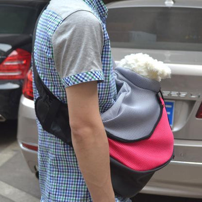 Shoulder Pet Bag Outdoor Carrier Messenger Bag Pet Backpack - My Store