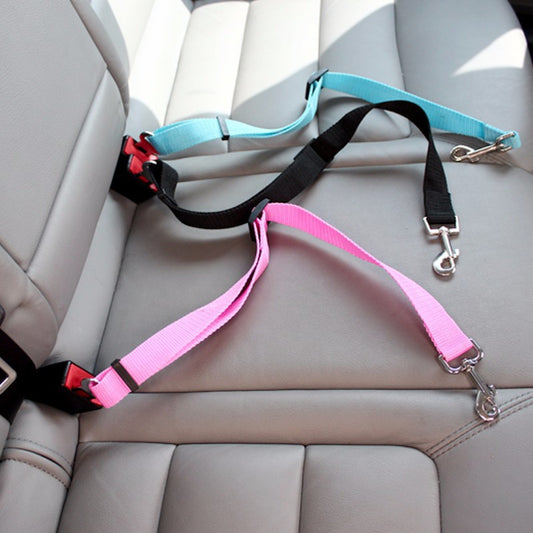 Retractable Dog Safety Belt Car Safety Belt For Pet Dog Supplies Car Safety Buckle - My Store